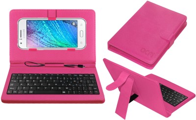 ACM Keyboard Case for Samsung Galaxy J5(Pink, Cases with Holder, Pack of: 1)