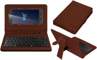 ACM Keyboard Case for Xolo Omega 5.0(Brown, Cases with Holder, Pack of: 1)