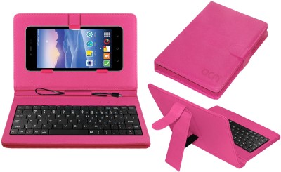 ACM Keyboard Case for Videocon Delite 11 Plus(Pink, Cases with Holder, Pack of: 1)