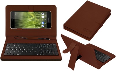 ACM Keyboard Case for Infocus M808i(Brown, Cases with Holder, Pack of: 1)