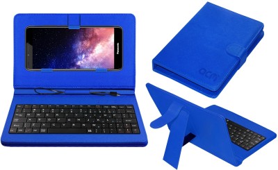 ACM Keyboard Case for Panasonic Eluga I7(Blue, Cases with Holder, Pack of: 1)