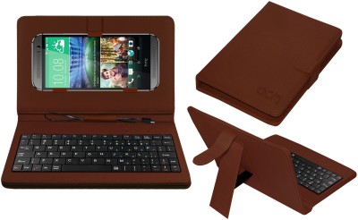 ACM Keyboard Case for Htc One M8 Eye(Brown, Cases with Holder, Pack of: 1)