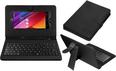 ACM Keyboard Case for Asus Zenfone Go Zc500tg(Black, Cases with Holder, Pack of: 1)