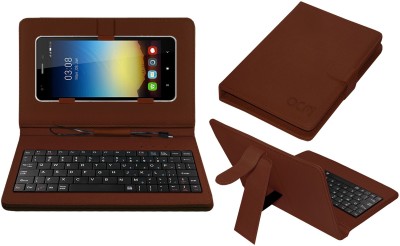 ACM Keyboard Case for Videocon Infinium Z52 Thunder(Brown, Cases with Holder, Pack of: 1)