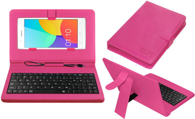 ACM Keyboard Case for Xolo A1010(Pink, Cases with Holder, Pack of: 1)