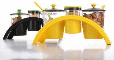 GVJ TRADERS Spice Set Plastic(4 Piece)