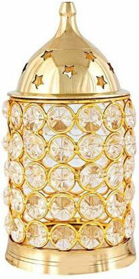 VALUE CRAFTS Brass Table Diya(Height: 5.5 inch)