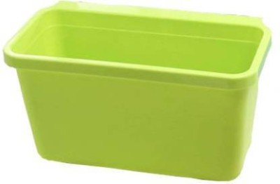 CPEX Kitchen Cabinet Door Hanging Trash Garbage Bin Can Rubbish Plastic Dustbin(Green)