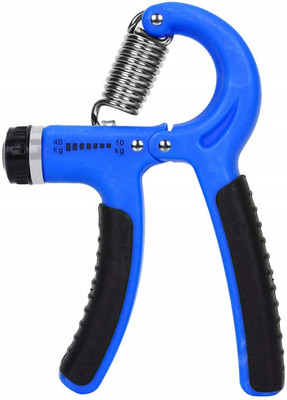 DotFit Power Grip Hand Grip/Fitness Grip(Blue, Black)