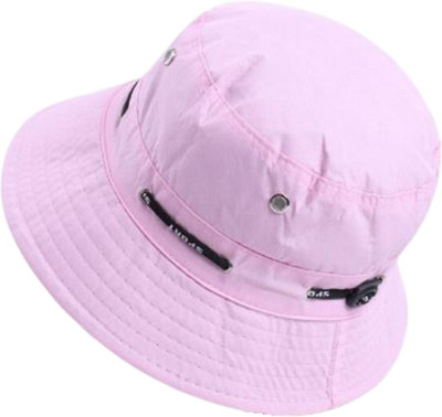 ZACHARIAS Fishermen Bucket Cap Hat(Light Pink, Pack of 1)
