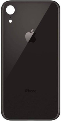 TECHFY Apple Iphone Xr Back Panel(Black)