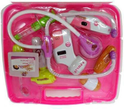 SAURASTRASHOP Doctor's Kit With Light Sound Effects (Multicolor