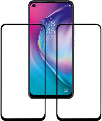 VAlight Edge To Edge Tempered Glass for TECNO CAMON 15 Pro(Pack of 2)