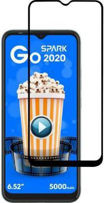 kentop Tempered Glass Guard for TECNO SPARK GO 2020(Pack of 1)