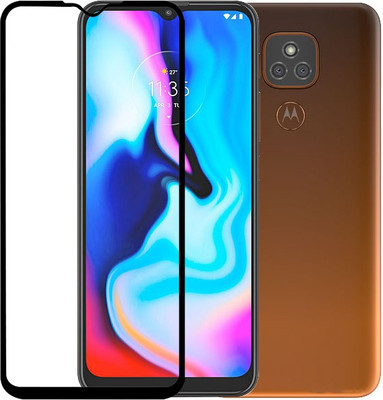 eCase Edge To Edge Tempered Glass for Moto E7 Plus(Pack of 1)