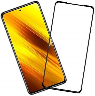 NSTAR Edge To Edge Tempered Glass for Poco X3(Pack of 1)