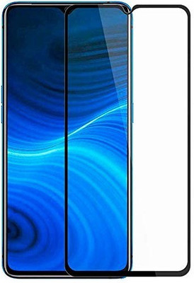 BRENZZ Edge To Edge Tempered Glass for OPPO F17(Pack of 1)