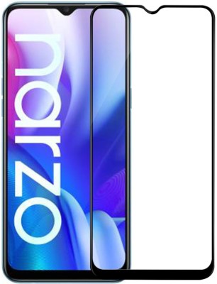 VAlight Edge To Edge Tempered Glass for Realme Narzo 20A(Pack of 1)