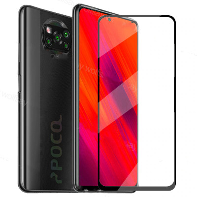 INSTYLE Edge To Edge Tempered Glass for Poco X3(Pack of 1)