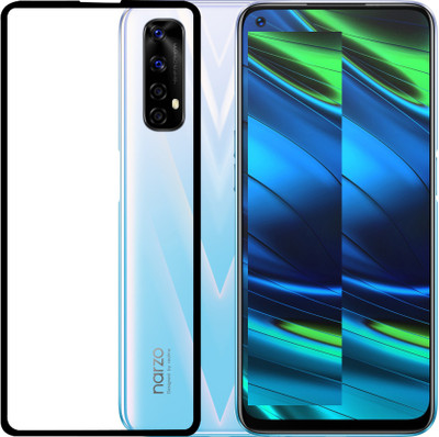 INSTYLE Edge To Edge Tempered Glass for Realme C17(Pack of 1)
