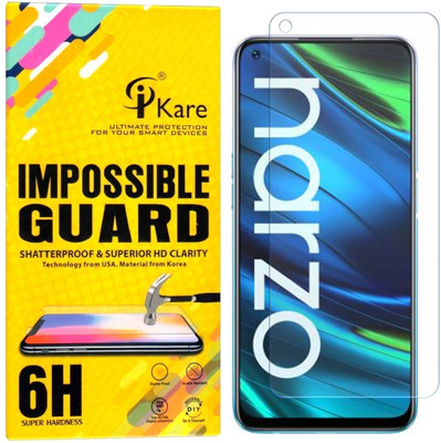 SecureSmarty Impossible Screen Guard for Realme Narzo 20 Pro(Pack of 1)