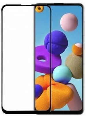 HQ Protection Edge To Edge Tempered Glass for Samsung Galaxy A21S(Pack of 1)