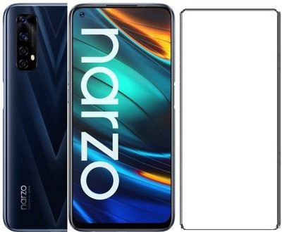 HOBBYTRONICS Tempered Glass Guard for REALME NARZO 20 PRO(Pack of 1)