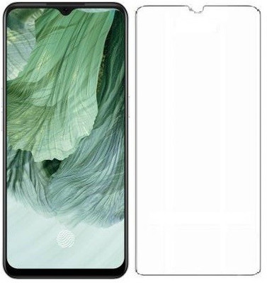 HOBBYTRONICS Tempered Glass Guard for OPPO F17(Pack of 1)