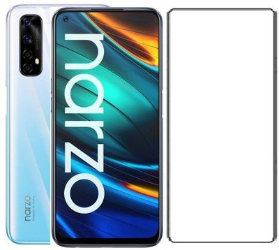 HOBBYTRONICS Tempered Glass Guard for REALME NARZO 20 PRO(Pack of 1)