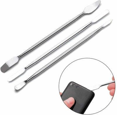 IKIS Set of 3 Metal Openers for Cell Phone and Gadget Repairing - Mobile Opening & Repair Supporting Spudger Pry Tools Hand Tool Kit (3 Tools) Combination Screwdriver Set(Pack of 3) IKIS Set of 3 Metal Openers for Cell Phone and Gadget Repairing - Mobile Opening & Repair Supporting Spudger Pry Tools Hand Tool Kit (3 Tools) Combination Screwdriver Set(Pack of 3)