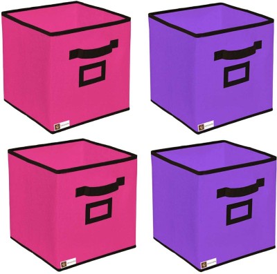 Unicrafts Shelf Organizers(Purple, Pink, Microfibre)