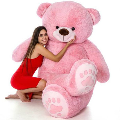 AK TOYS 3 feet pink teddy bear  - 15 cm(Pink)