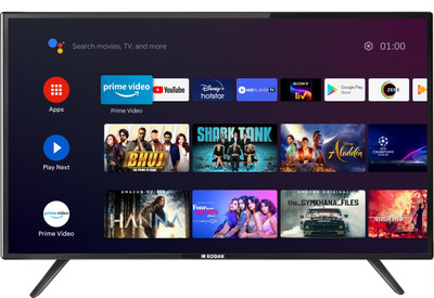 Kodak 7X Pro 139cm (55 inch) Ultra HD (4K) LED Smart Android TVÂ Â (55UHDX7XPRO)