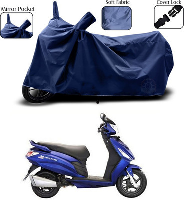SEBONGO Two Wheeler Cover for Hero(Maestro Edge, Blue)