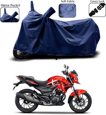 SEBONGO Two Wheeler Cover for Hero(Blue)