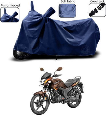 ANTHUB Two Wheeler Cover for Hero(Hunk, Blue)