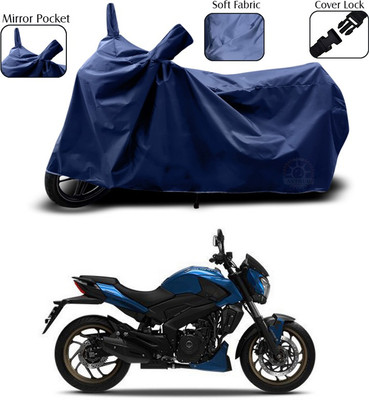 SEBONGO Two Wheeler Cover for Bajaj(Dominar, Blue)