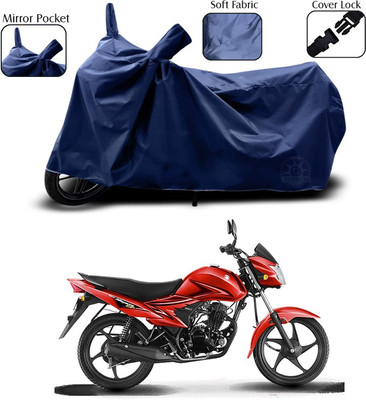 ANTHUB Waterproof Two Wheeler Cover for Suzuki(Hayate EP, Blue)