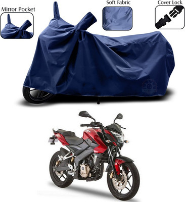 ANTHUB Two Wheeler Cover for Bajaj(Pulsar 180 DTS-i, Blue)