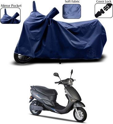 SEBONGO Waterproof Two Wheeler Cover for Avon(Blue)