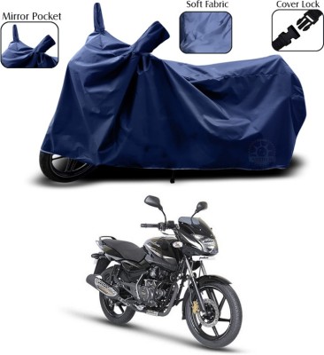 ANTHUB Two Wheeler Cover for Bajaj(Pulsar 150, Blue)