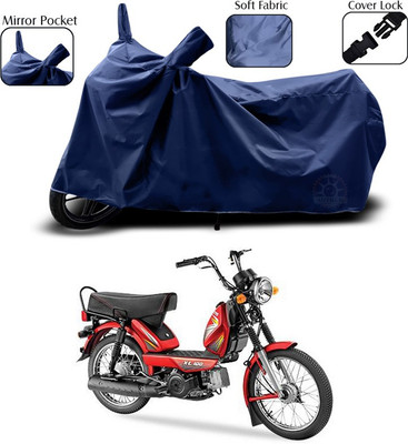 ANTHUB Two Wheeler Cover for TVS(Heavy Duty Super XL, Blue)