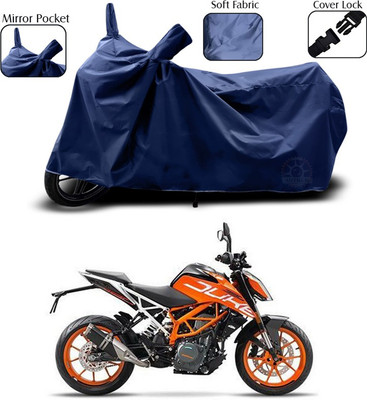 SEBONGO Two Wheeler Cover for KTM(Duke 390, Blue)