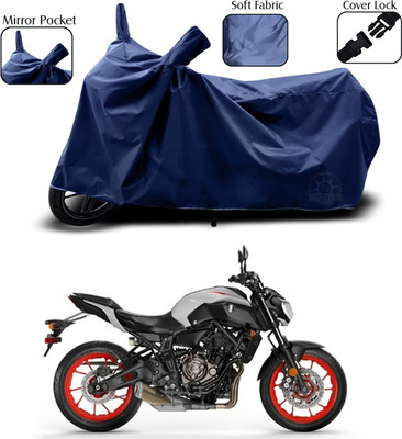 SEBONGO Two Wheeler Cover for Yamaha(Blue)