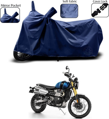 SEBONGO Two Wheeler Cover for Triumph(Blue)