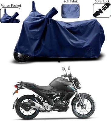 THE REAL ARV Two Wheeler Cover for Yamaha(FZ-S FI, Blue)
