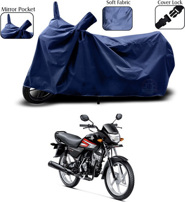 SEBONGO Two Wheeler Cover for Honda(CD 110 Dream, Blue)