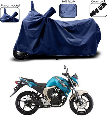 AutoGalaxy Waterproof Two Wheeler Cover for Yamaha(FZ-S FI, Blue)