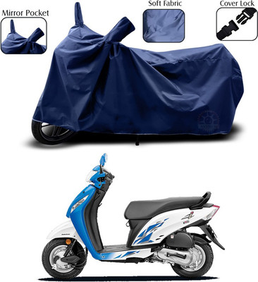 ANTHUB Two Wheeler Cover for Honda(Activa i, Blue)