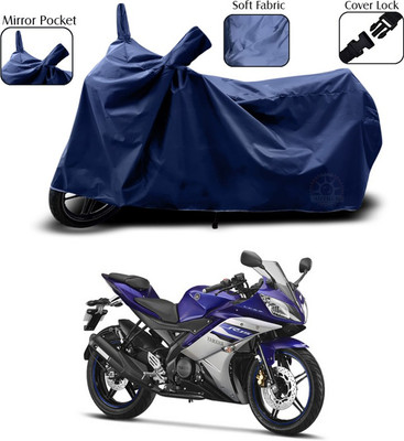 ANTHUB Waterproof Two Wheeler Cover for Yamaha(YZF R15 Ver 2.0, Blue)